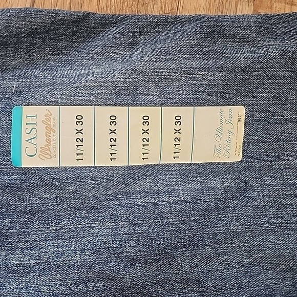 NWT Wrangler Cowgirl Cut Cash Jeans Sz 11/12 X 30 - Picture 5 of 7